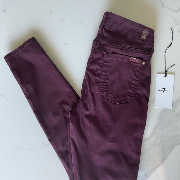 B(air) 7 for all Mankind Women Skinny Jeans - Picture 2 of 6